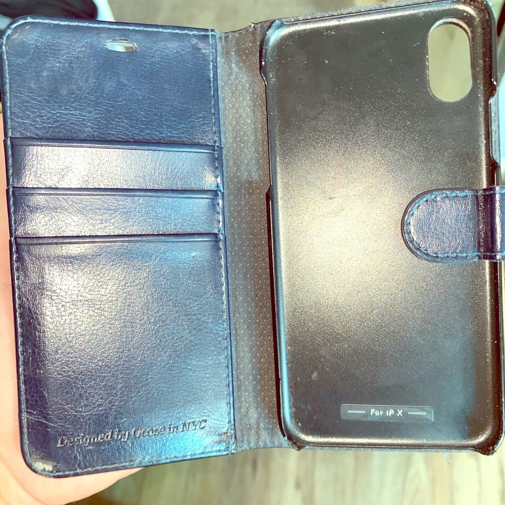 iPhone X wallet case